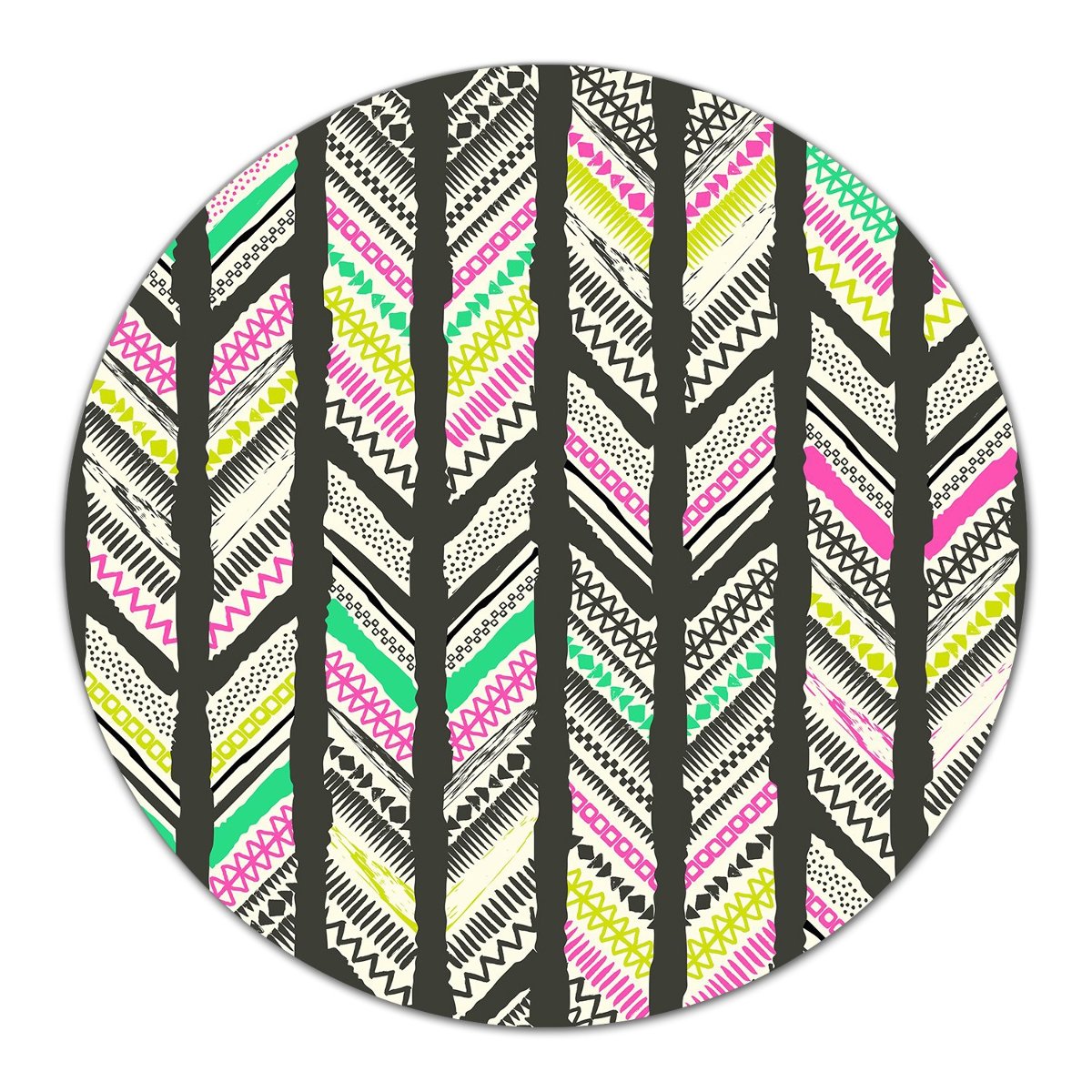 Deska dekor ozdobna Tribal geometryczny wzór fi40, Coloray