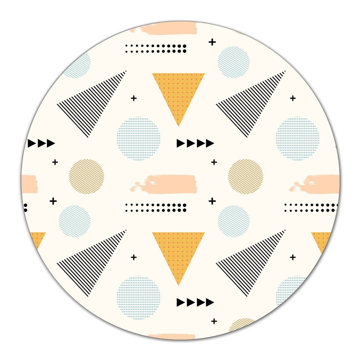 Deska dekor Kolorowe kształty nowoczesny styl fi40, Coloray