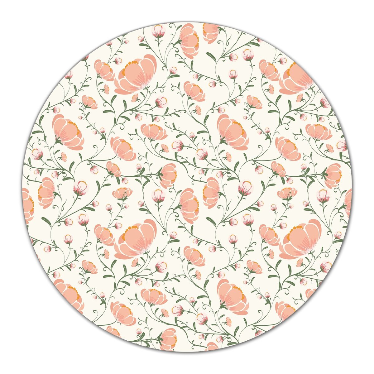 Deska osłona ozdoba do krojenia Kwiatowy wzór fi40, Coloray