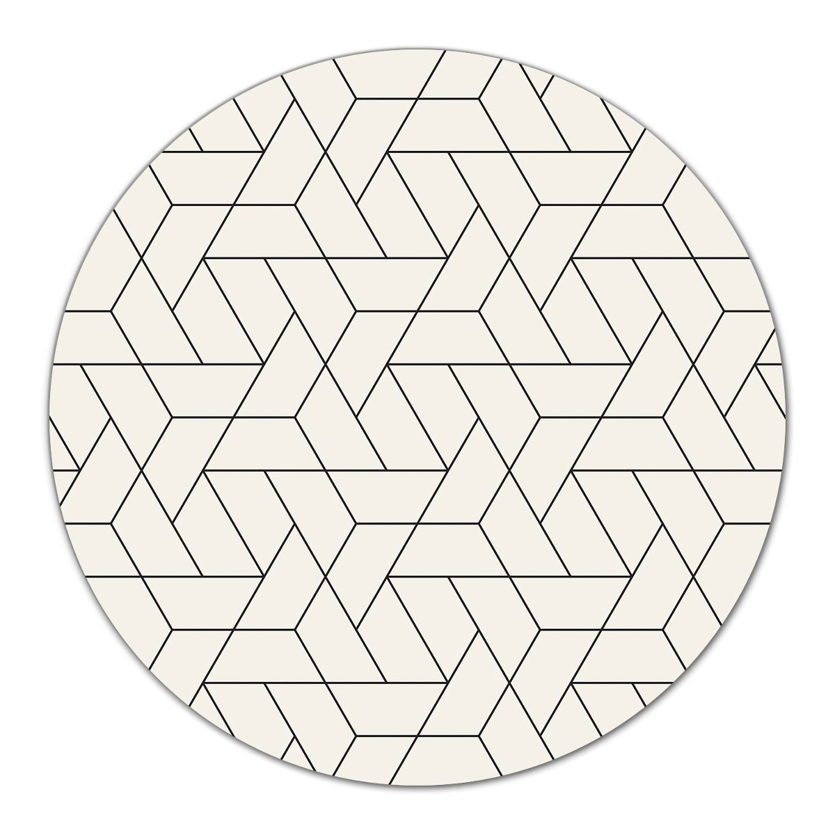 Deska dekor Geometryczny minimalistyczny wzór fi40, Coloray