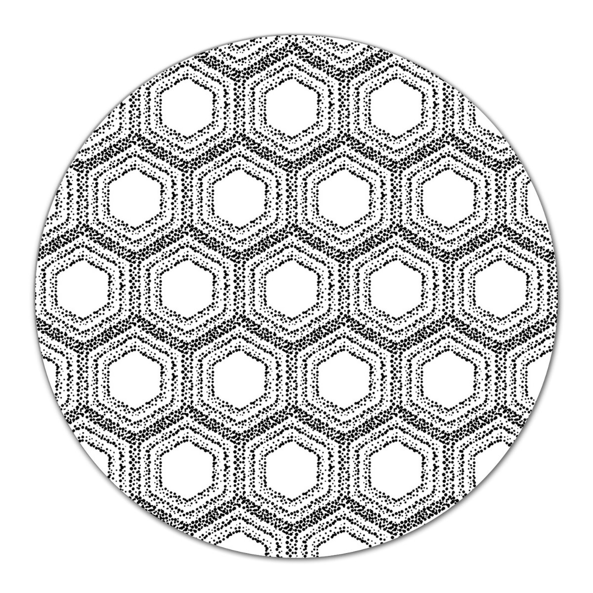 Deska osłona kuchenna dekor Geometryczny wzór fi40, Coloray