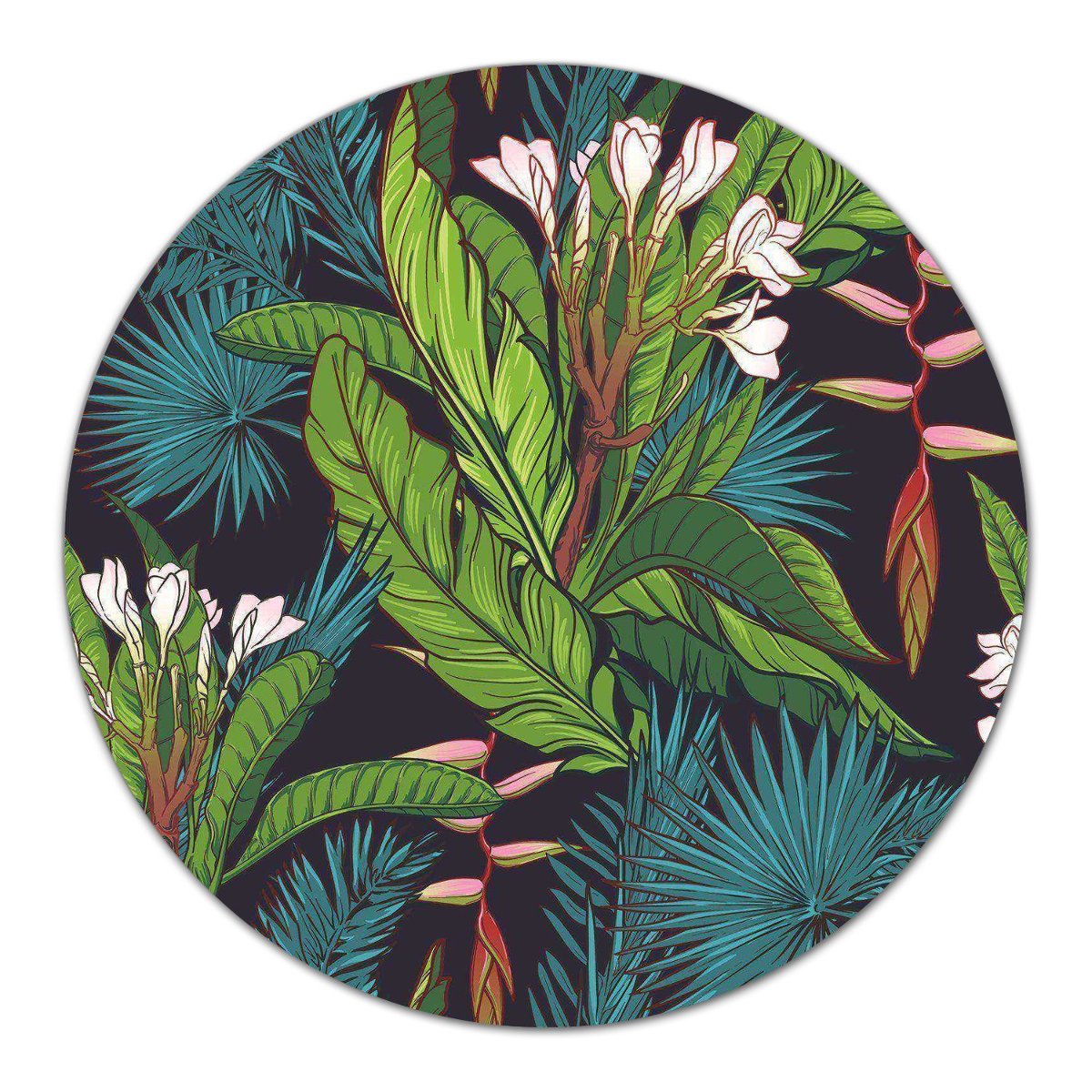 Deska podstawka Akwarela tropikalna dżungla fi40, Coloray