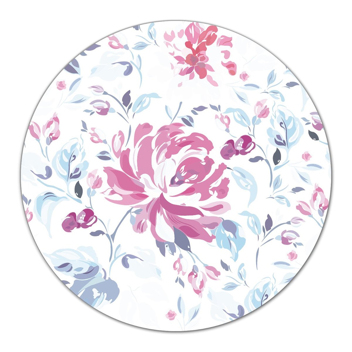 Deska do krojenia do kuchni Purpurowe kwiaty fi40, Coloray