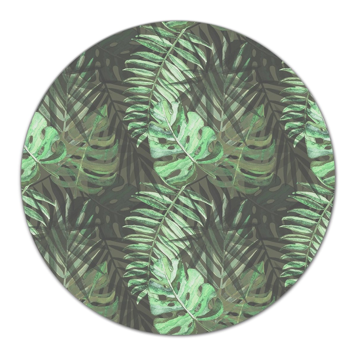 Deska Tropikalna kompozycja opuszcza Monstera fi40, Coloray