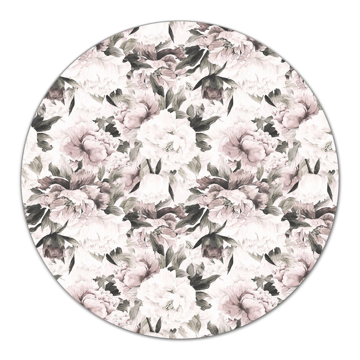 Deska ze szła na pizzę ozdobna Bukiet Piwonii fi40, Coloray