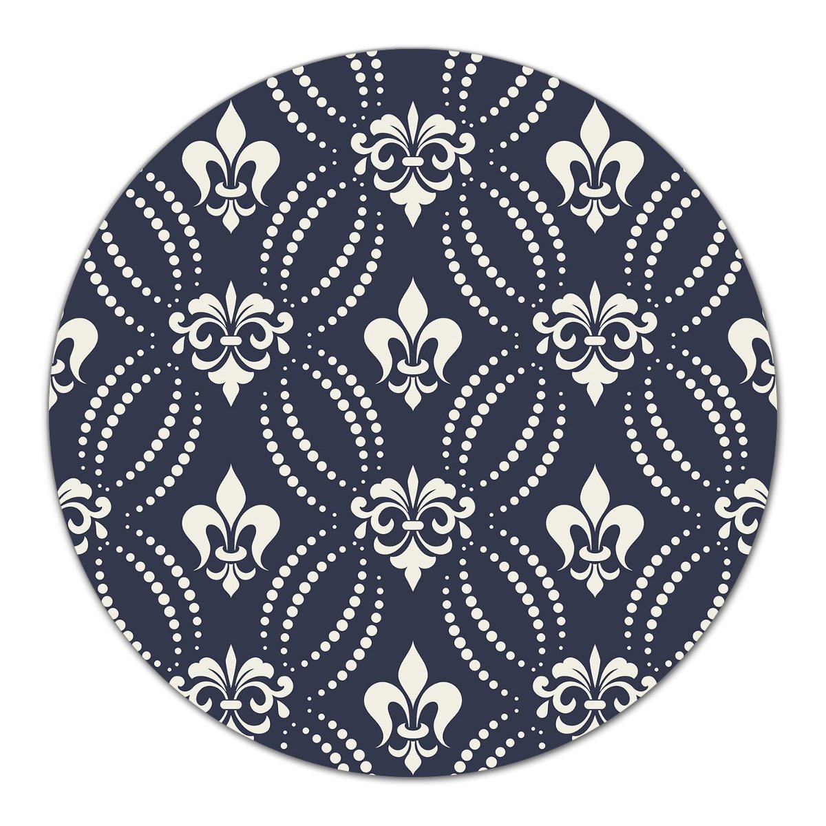 Deska szklana na pizzę Ładny klasyczny wzór fi40, Coloray