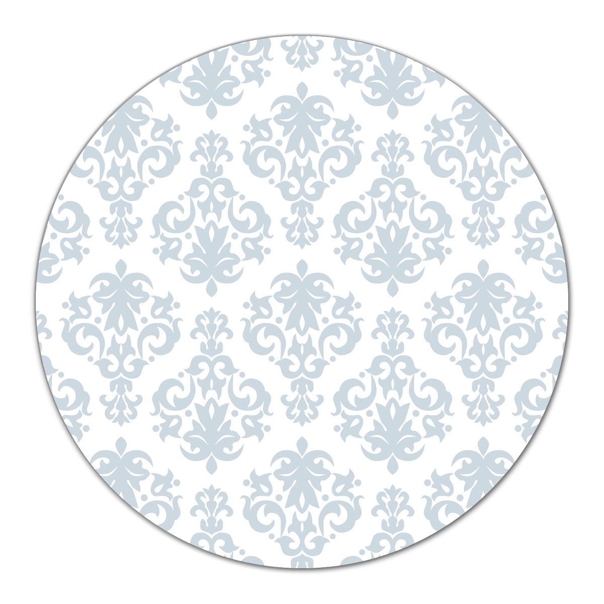Deski szklane na pizzę Vintage szary ornament fi40, Coloray