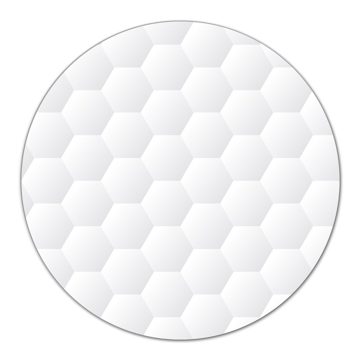 Deski szklane ozdobna z grafiką Plaster miodu fi40, Coloray