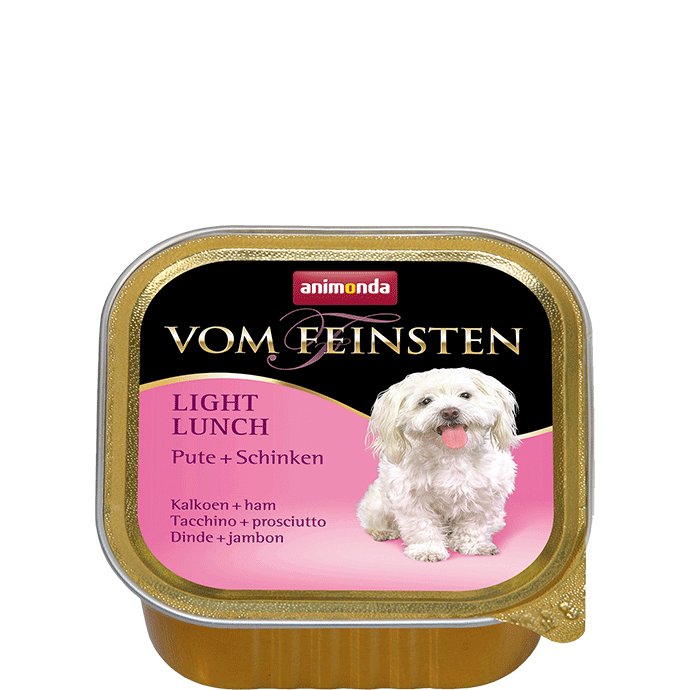 Animonda Vom Feinsten vom Feinsten Light Lunch, 6 x 150 g - Indyk z szynką
