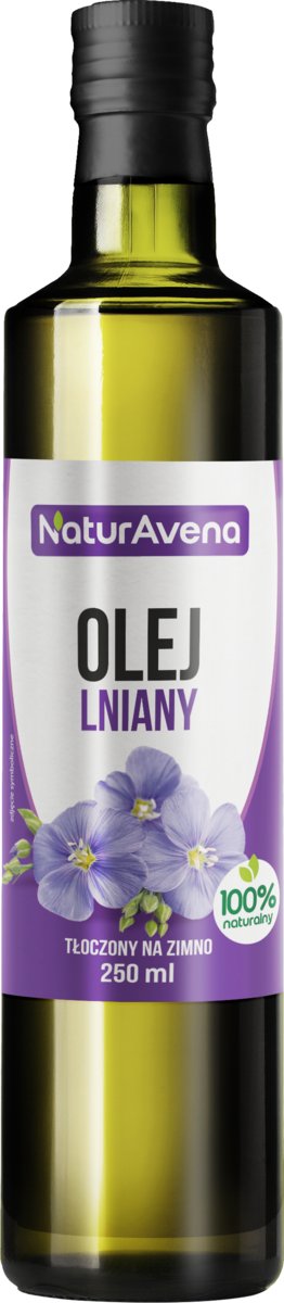 NATURAVENA Olej lniany 250ml - Naturavena 5902367401979