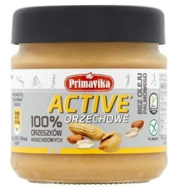 Lumarko Pasta Z Prażonych Orzeszków Ziemnych Active Bezglutenowa 185 G !