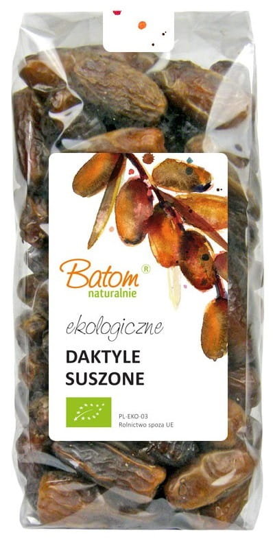 BATOM Daktyle Suszone bez pestek BIO 500g - Batom