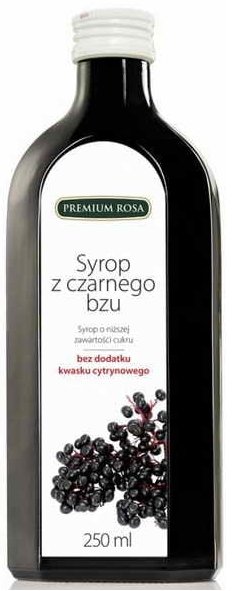 Syrop z czarnego bzu 250 ml