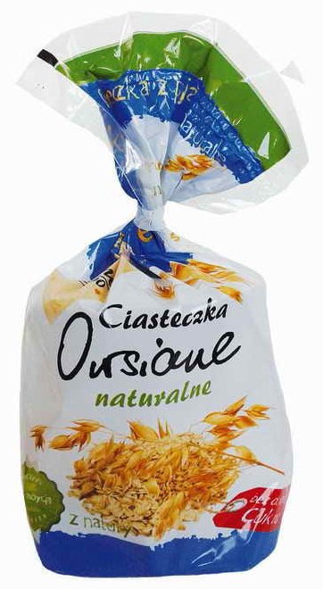 Ania Ciasteczka owsiane naturalne - 150g 04837