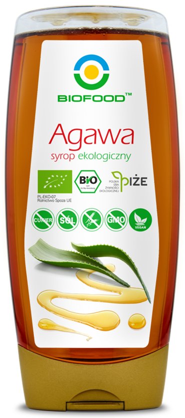 Bio Food Syrop z Agawy BIO 420g -