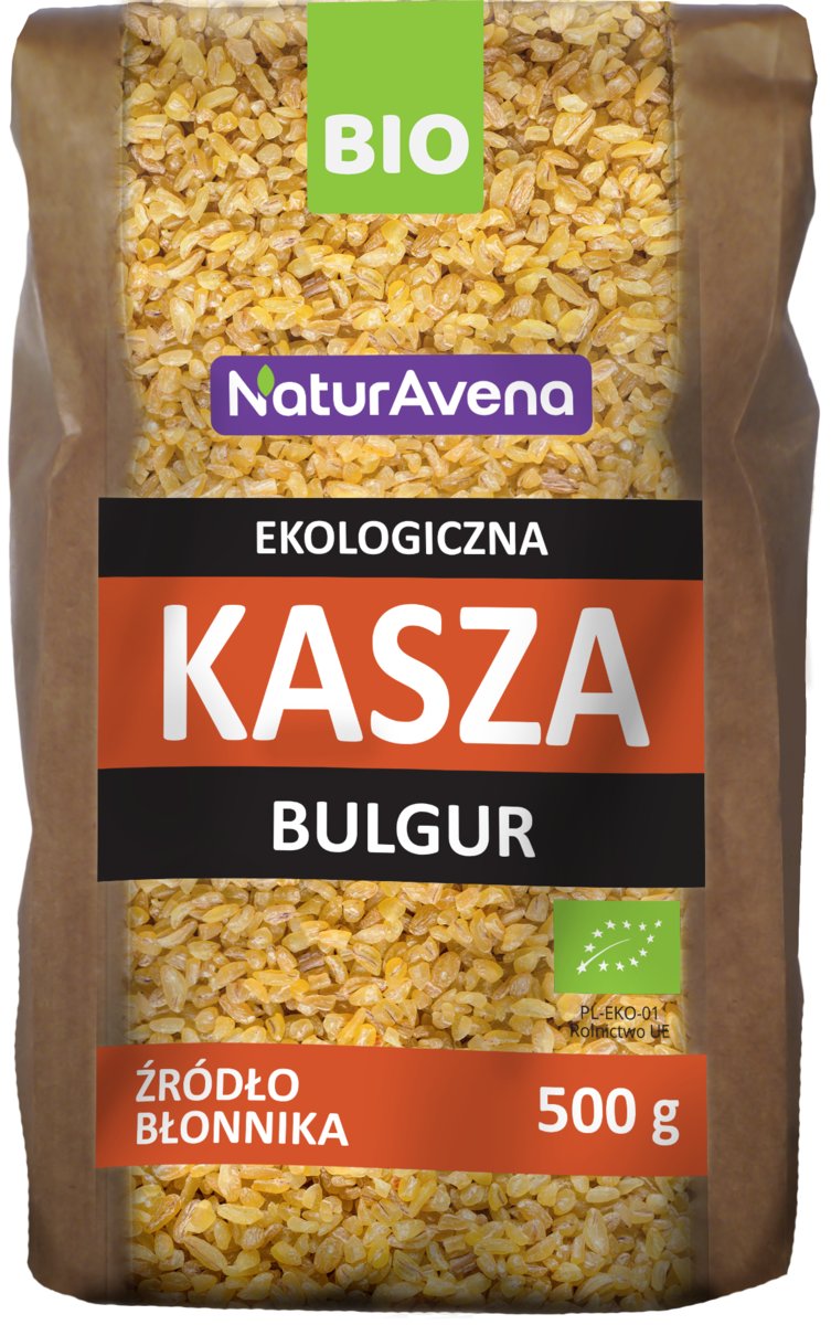 NATURAVENA NATURAVENA KASZA BULGUR 500G BIO Zakupy dla domu i biura! 52716941