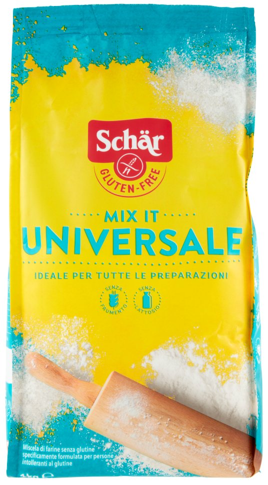 Schar Uniwersalny Koncentrat Mąki Bezglutenowy Mix It! 1kg - Schär