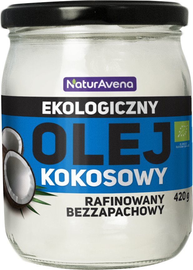 Naturavena NaturaVena Olej Kokosowy Rafinowany 420g