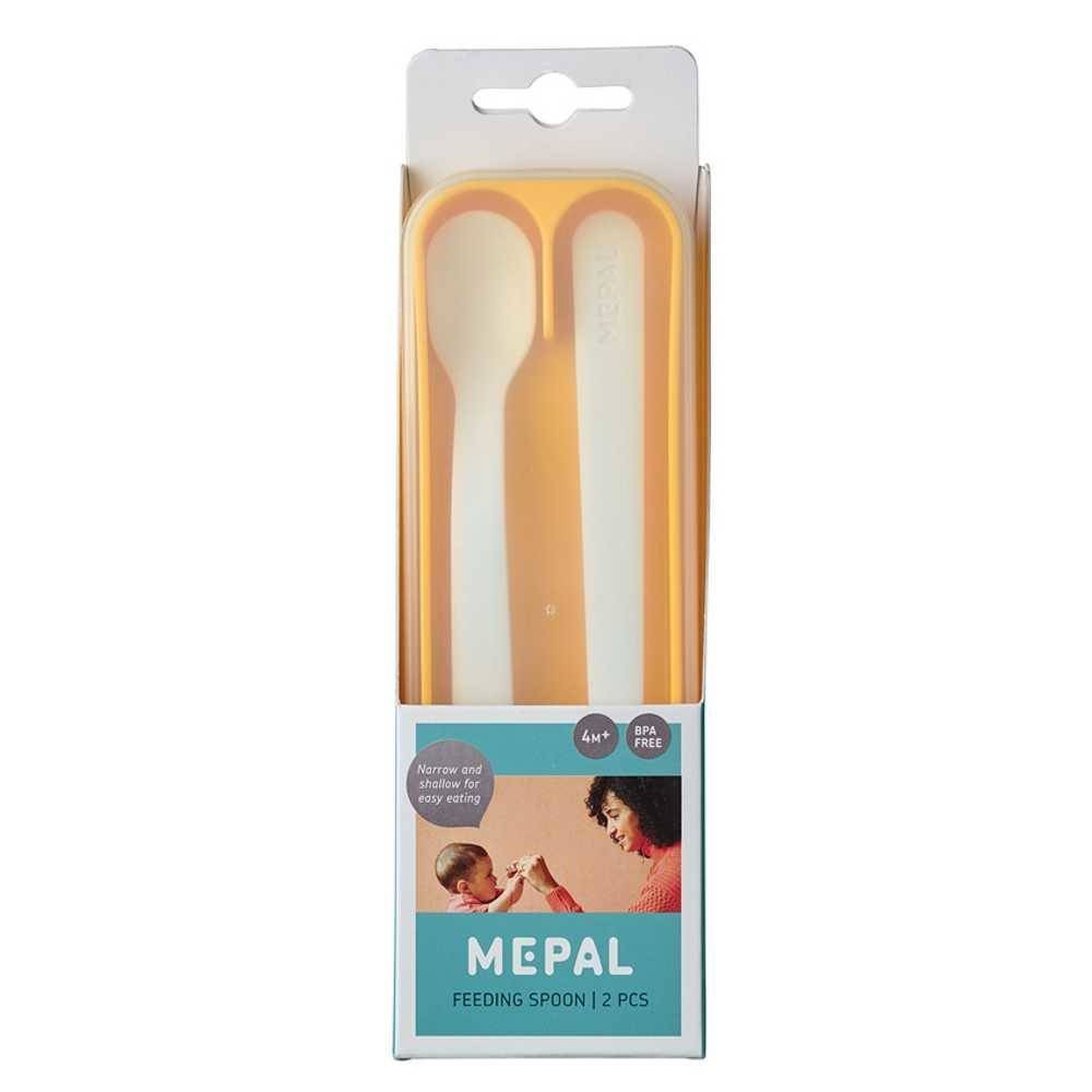 Mepal Mepal Mio Miffy Explore 2 Szt Żółte Łyżeczki Do Karmienia Dzieci I Niemowląt Plastikowe