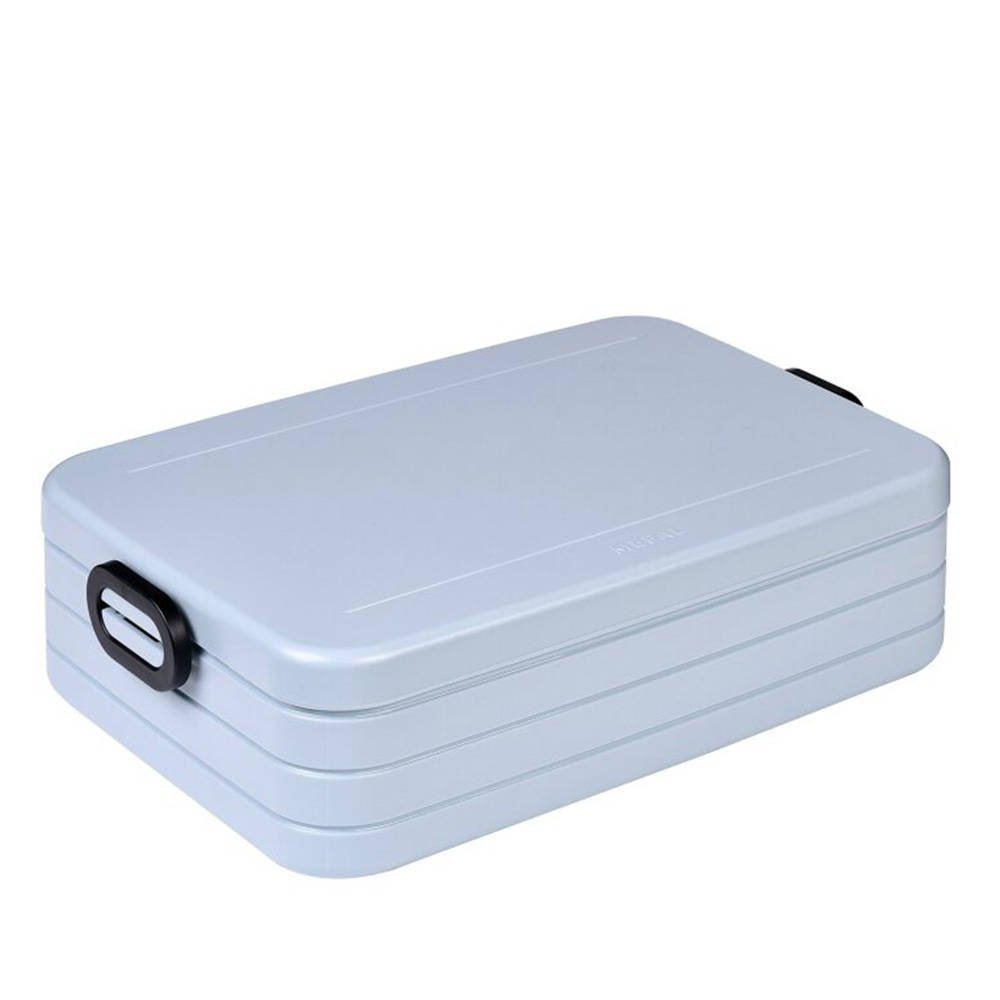 Mepal Mepal Take A Break Nordic Blue 1,5 L Błękitny Lunch Box Dwukomorowy Plastikowy