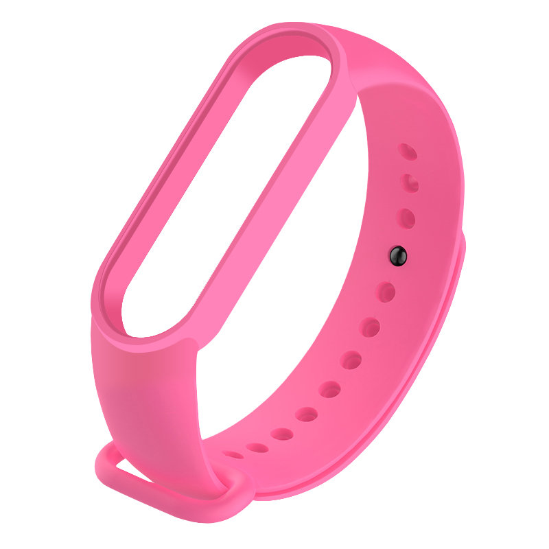 RÓŻOWA OPASKA ZAMIENNA PASEK DO XIAOMI MI BAND 5/6
