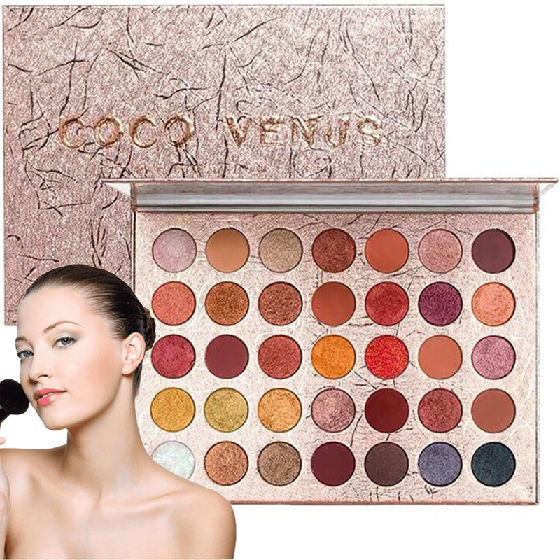 Paleta Cieni Zestaw Do Makijażu Powiek Makeup 35 Kolorów