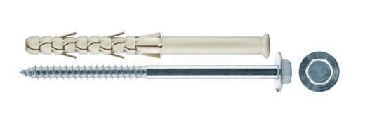 Arvex DYBEL RAMOWY ŁEB SZEŚCIOKĄTNY PODKŁADKOWY AC 16/240MM AR 1060.0006 [6703915]