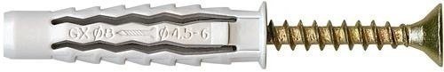 Dybel Uniwersalny Łeb Z Nacięciem Krzyżowym Gxk 8/80Mm