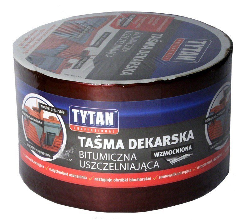 Tytan Taśma uszczelniająca dekarska 150mm x 10m czerwona, marki DAT-TF-CR-150WZ