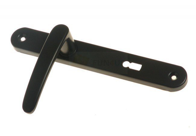 UNIMET KLAMKA MALOWANA CZARNA 72MM NA KLUCZ MP KL D7K CZ [6683103]