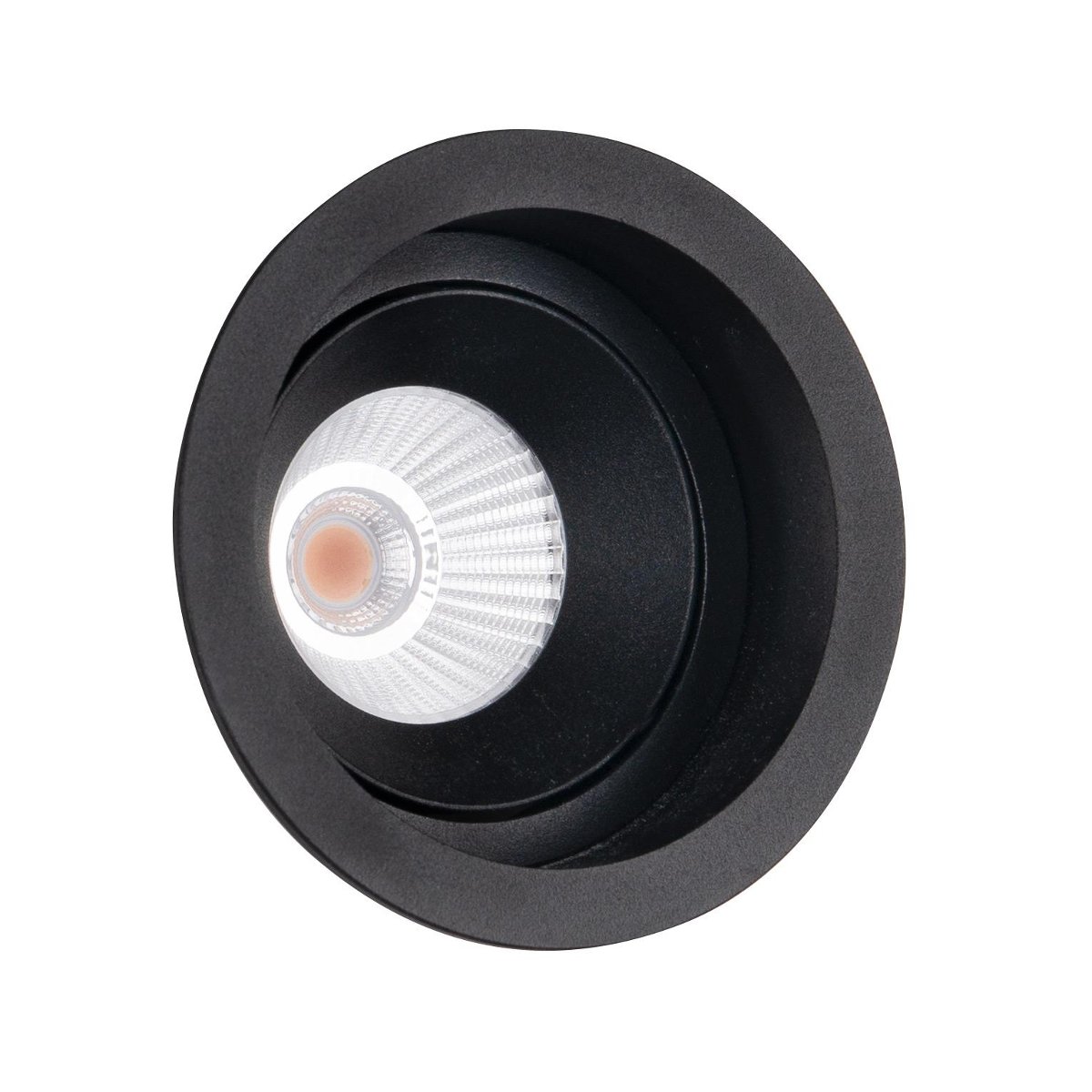 Maxlight łazienkowe oczko stropowe LED Hiden 10W 900lm 3000K czarne IP32 H0110