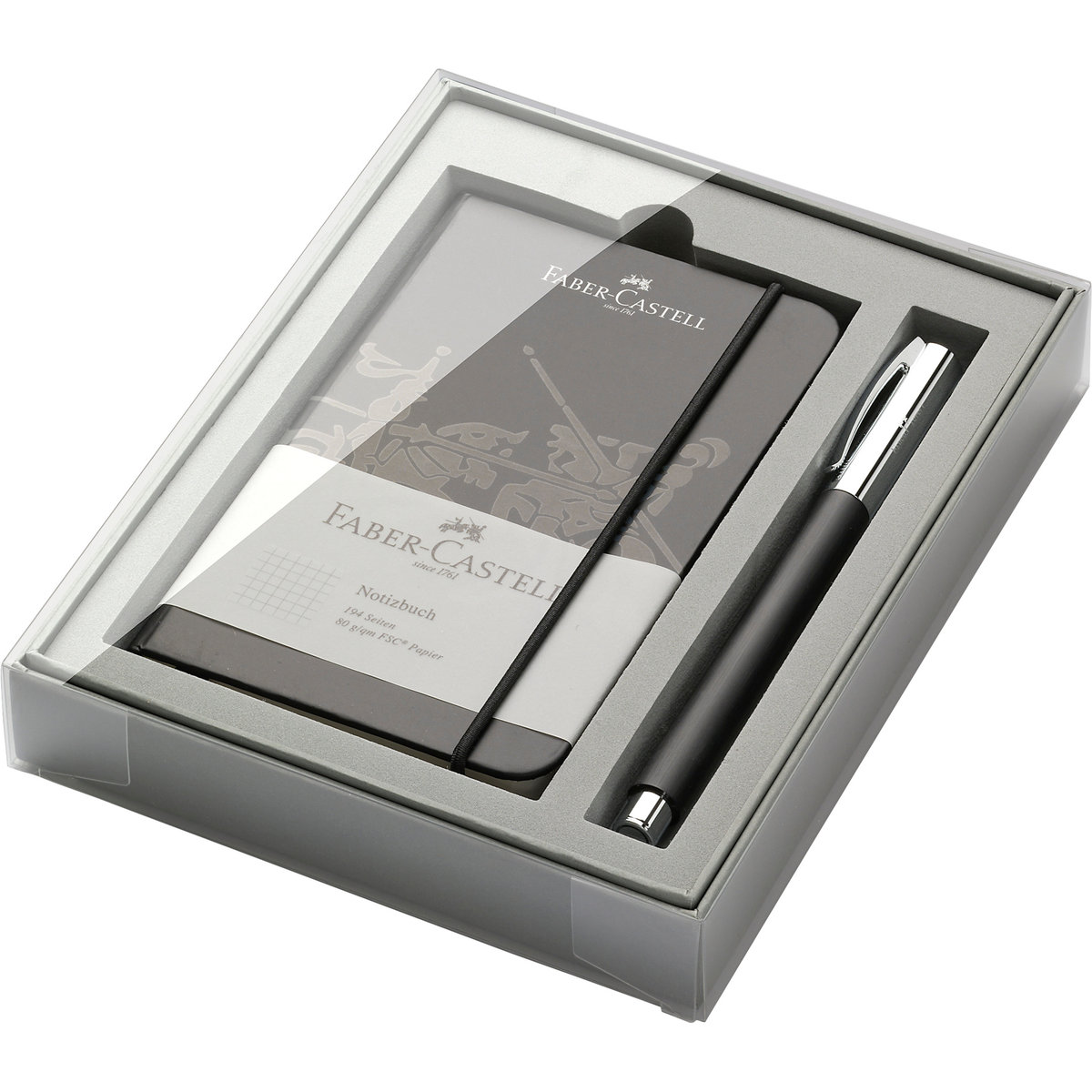 Faber-Castell, Zestaw upominkowy Ambition z piórem i notesem
