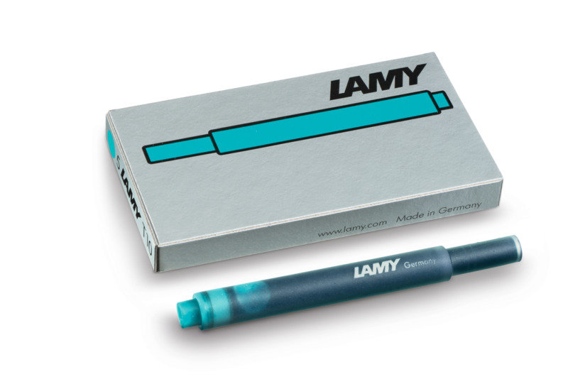 Lamy Naboje atramentowe T10 5 szt. turkusowy VT1602741