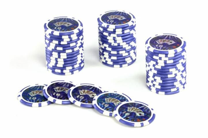 Garthen Żetony pokerowe Ocean 50 szt. z nominałem 10