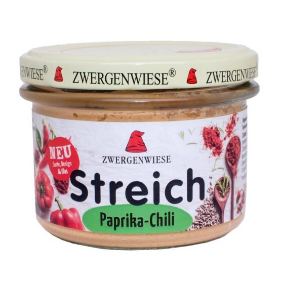 Zwergenwiese Pasta słonecznikowa Z PAPRYKĄ bezglutenowa BIO 180 g 000-4B15-6482D