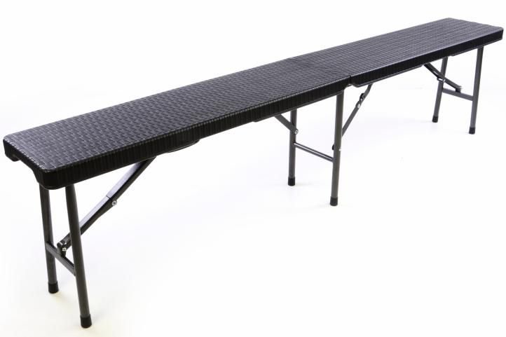 DLGTP Ławka rattanowa rozkładana 180x25x43 cm GM34530