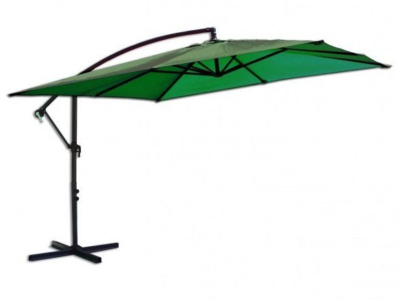 Rojaplast Parasol 8080 boczny 270x270cm) zielony