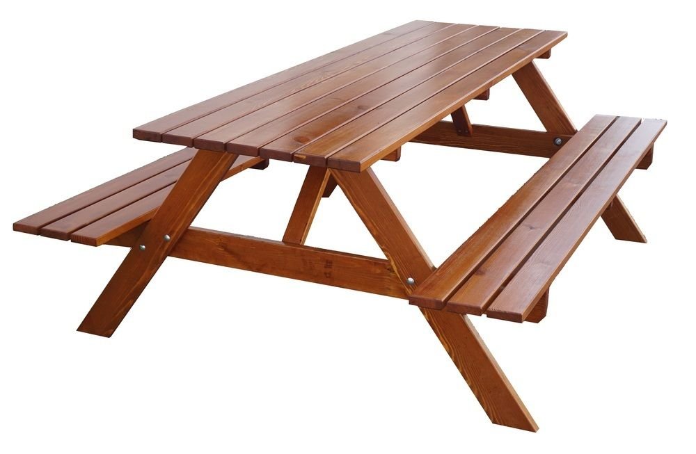 Rojaplast zestaw mebli ogrodowych PIKNIK 180 cm malowany