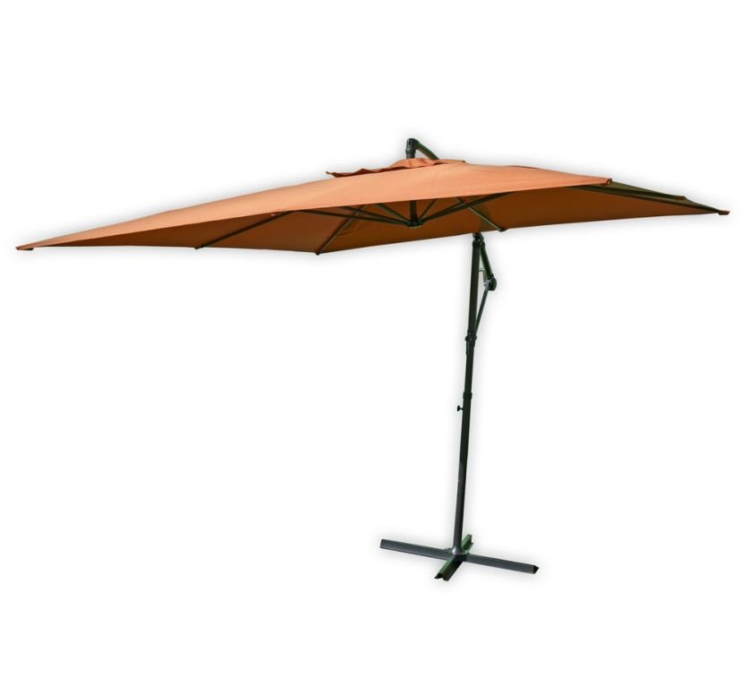 Rojaplast Parasol ogrodowy 8080 270x270cm) terracotta