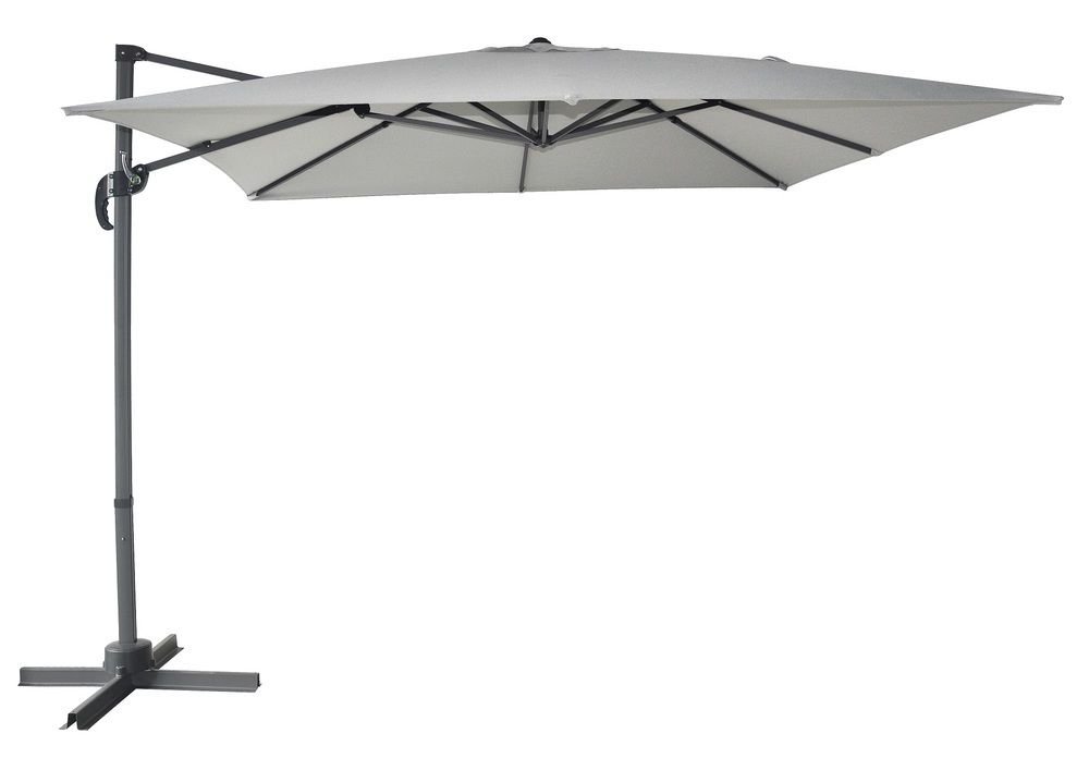 Rojaplast parasol przeciwsłoneczny CANTIELVER 270 × 270 cm szary