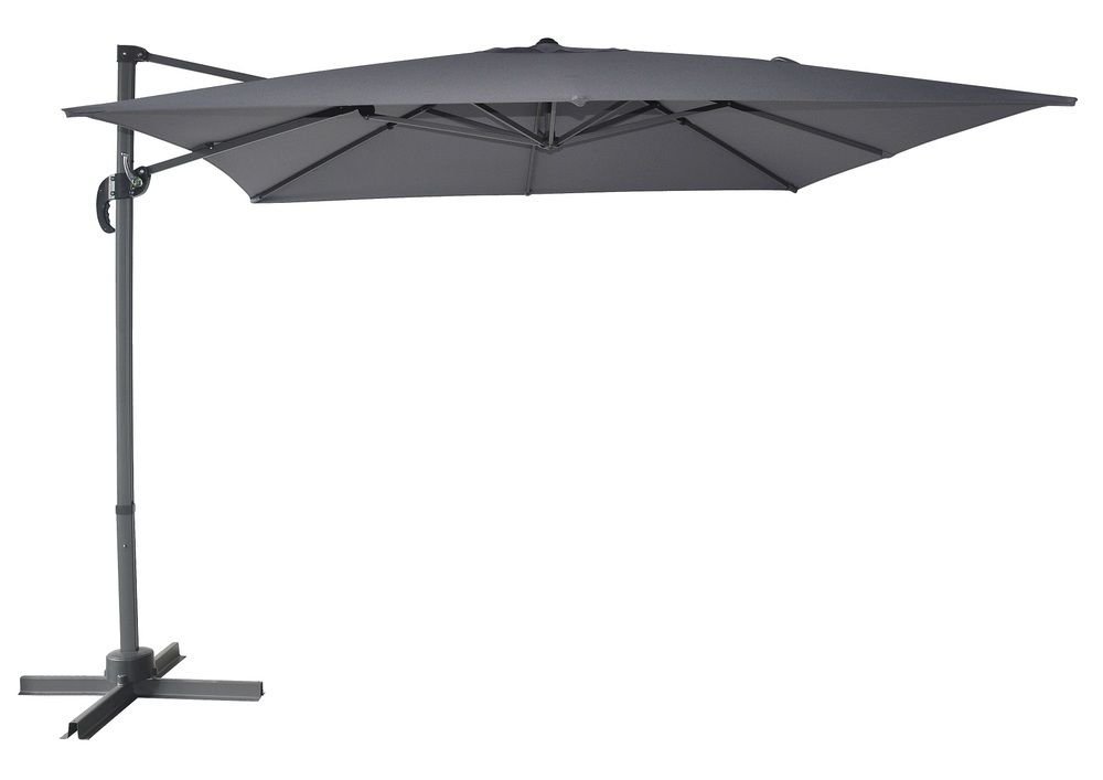 Rojaplast parasol przeciwsłoneczny CANTIELVER 270 × 270 cm grafitowy