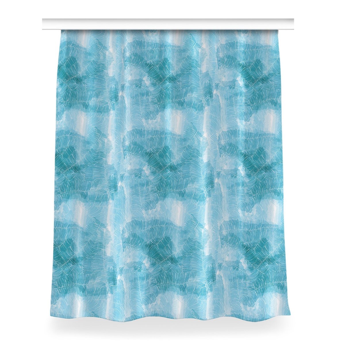 Zasłona z nadrukiem gotowa Tropikalny wzór 150x200, Fabricsy