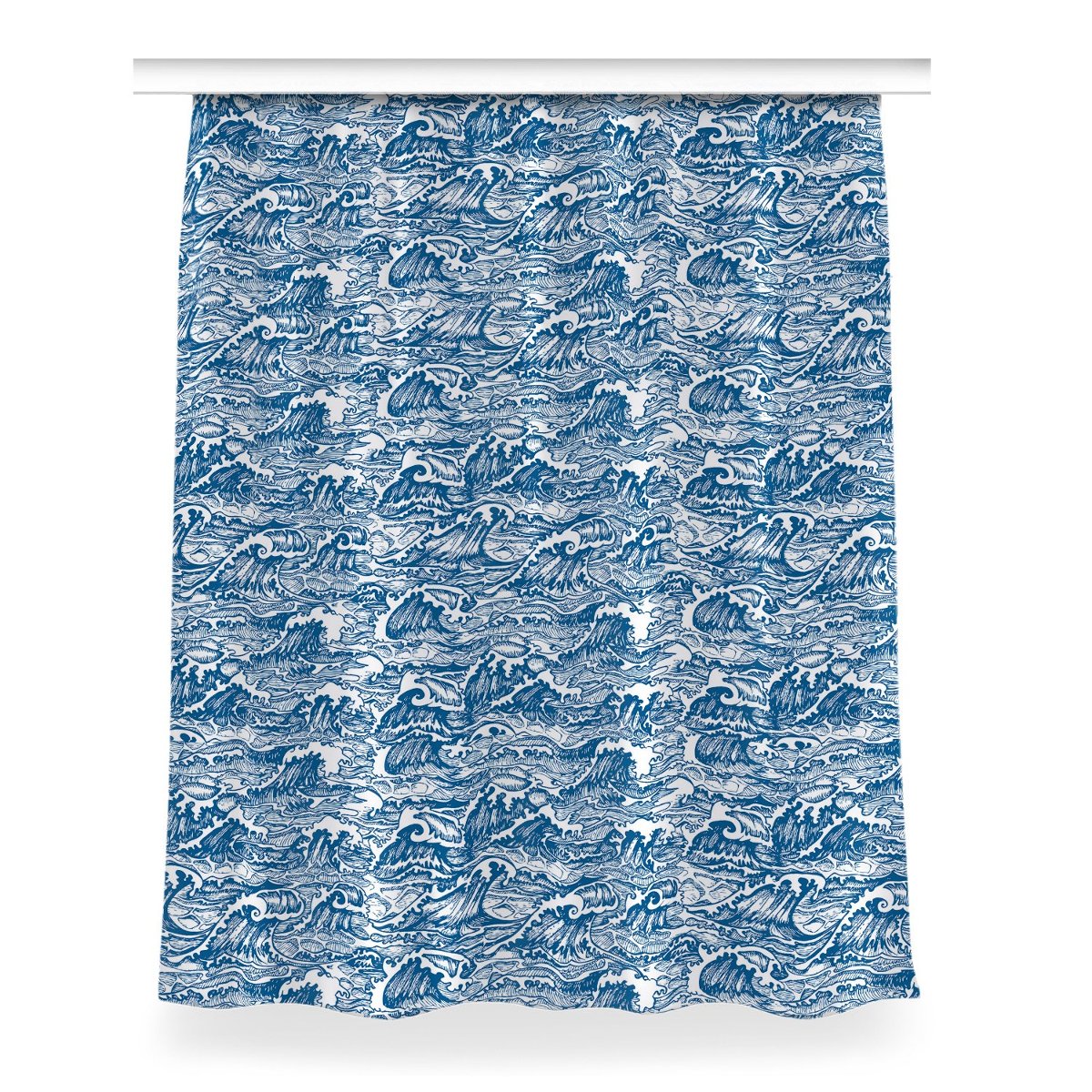 Gotowa zasłona na kółka Sztorm do pokoju 150x200, Fabricsy