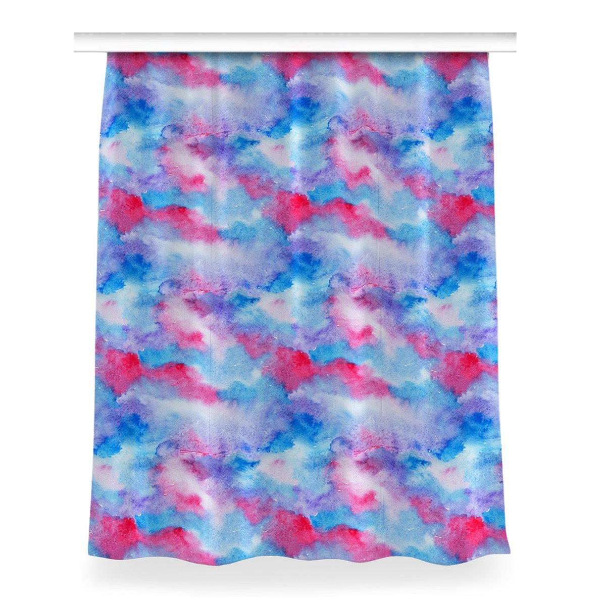 Gotowa zasłona Abstrakcyjne chmury dekor 150x200, Fabricsy