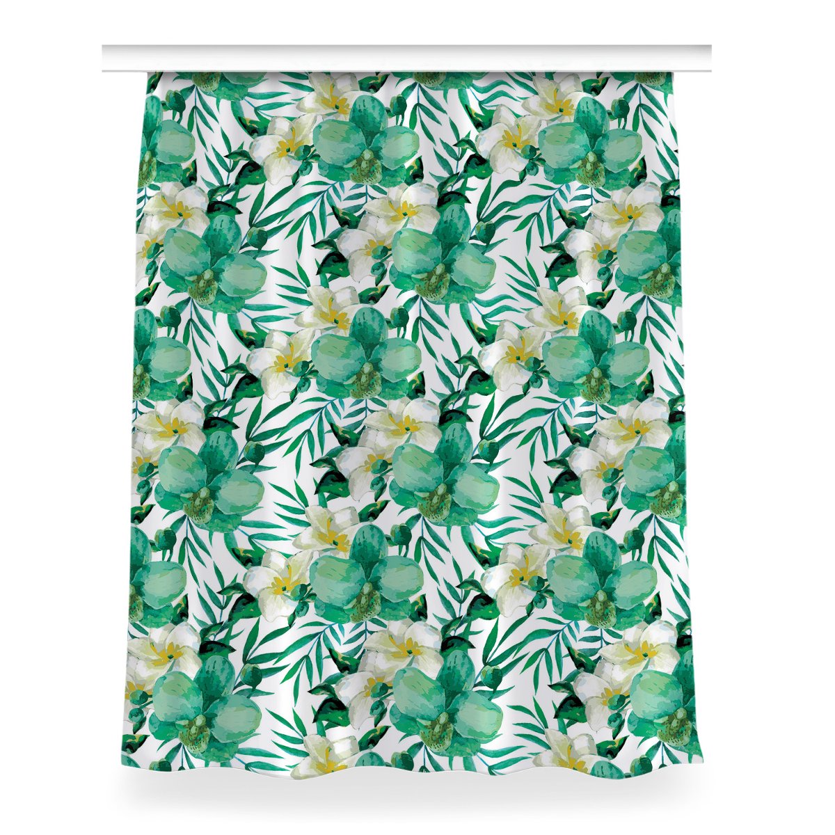 Klasyczna zasłona kolory Pastelowe kwiaty 150x200, Fabricsy