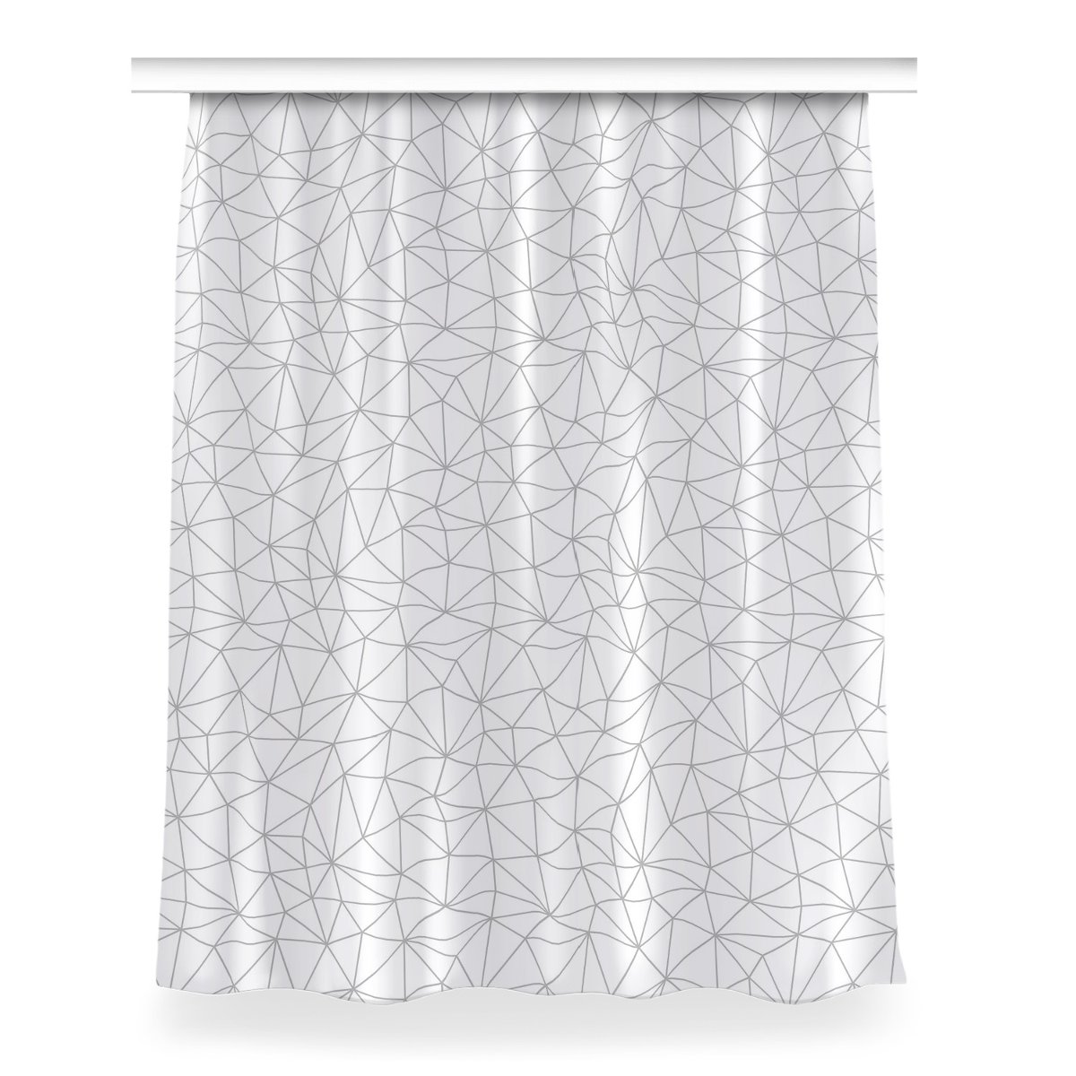 Zasłona z grafiką gotowa Skandynawski styl 150x200, Fabricsy