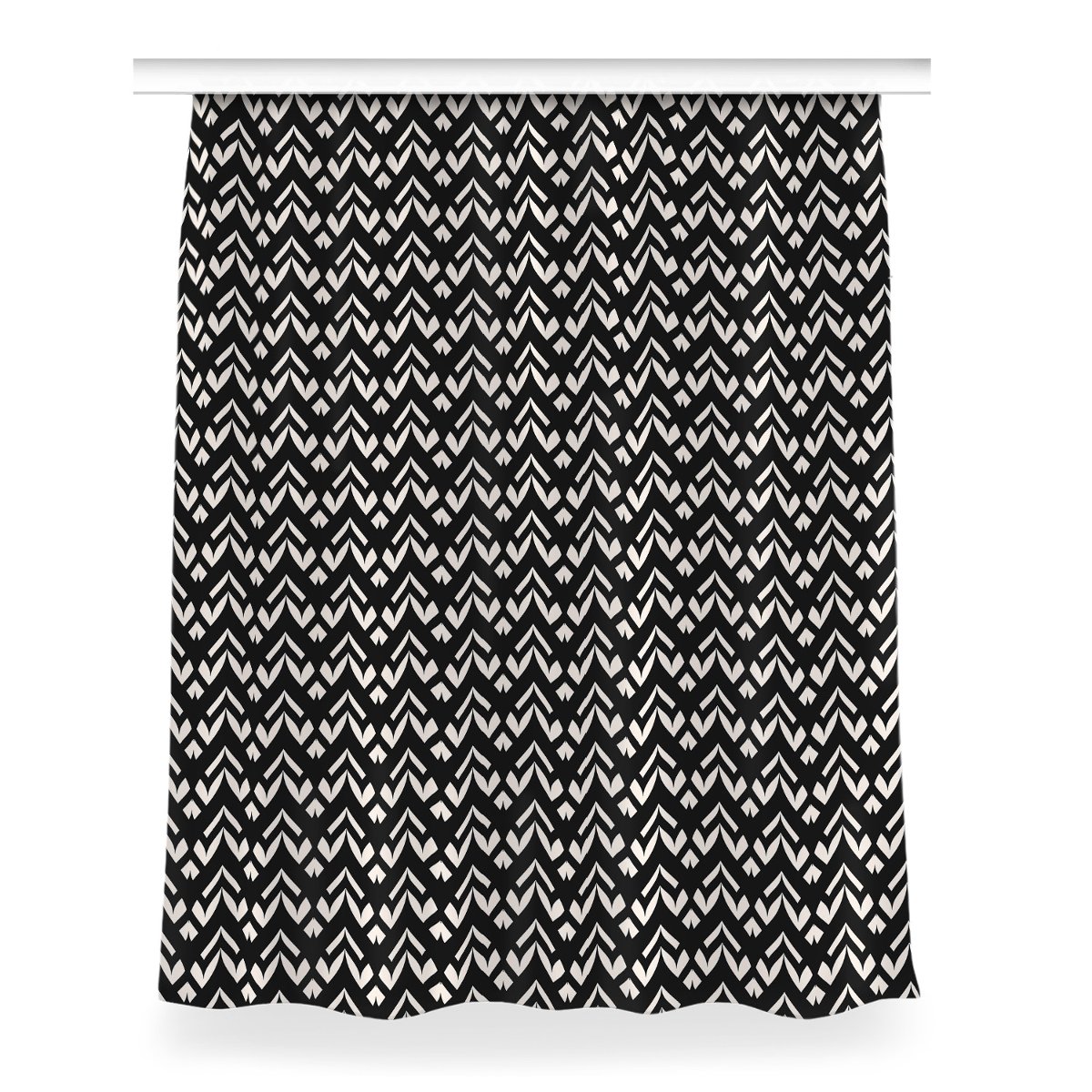 Gotowa zasłona na kółka Skandynawski motyw 150x200, Fabricsy