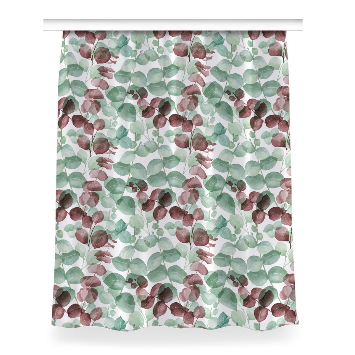 Gotowa zasłona Kwiatowy wzór do salonu 150x200 cm, Fabricsy