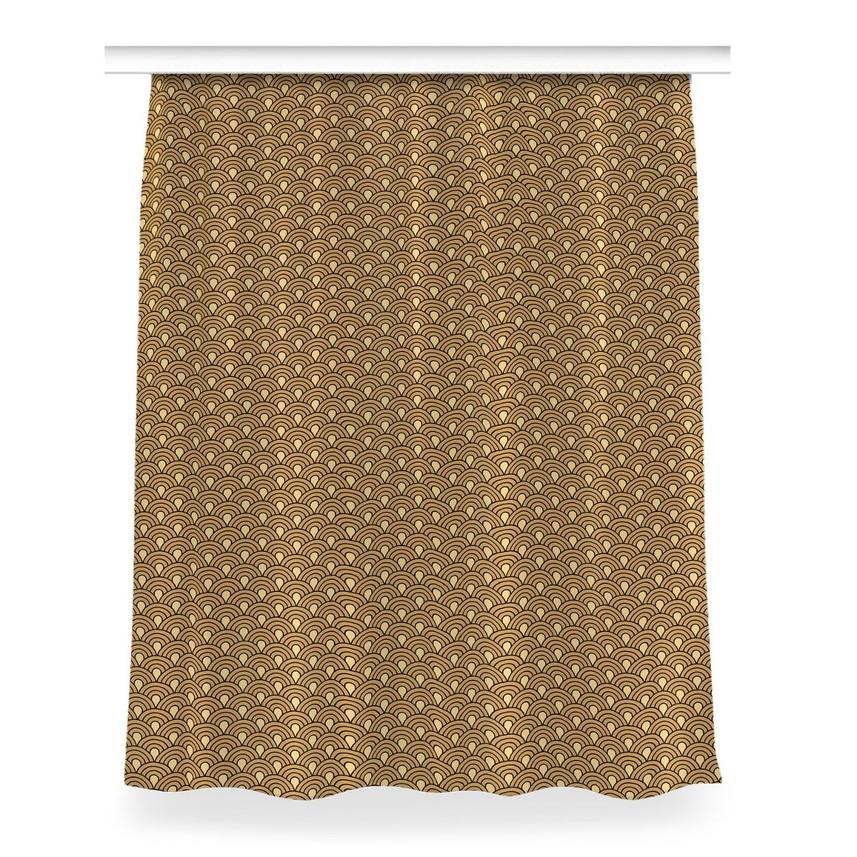 Gotowa zasłona na kółka Sztuka vintage 150x200 cm, Fabricsy