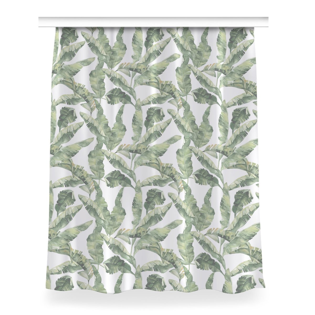 Gotowa zasłona Bananowe liście do pokoju 150x200, Fabricsy